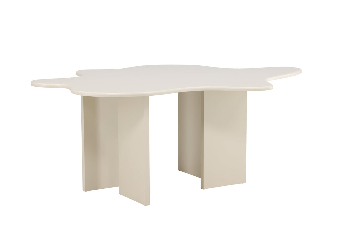 Flower ovalt spisebord - 190 × 123 cm - beige - billede 12