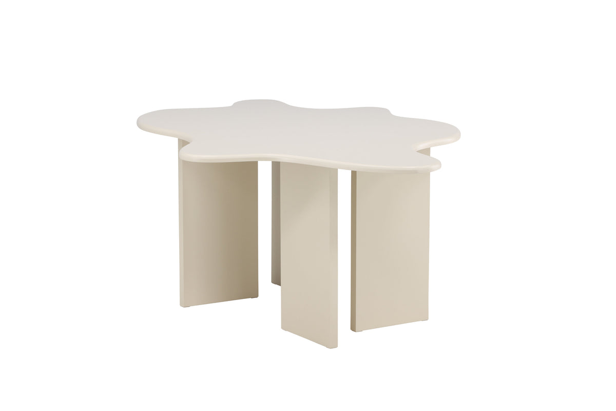 Flower ovalt spisebord - 190 × 123 cm - beige - billede 3