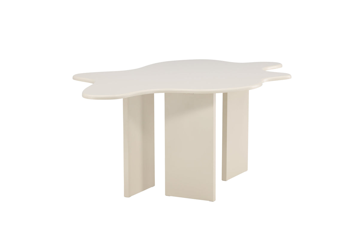 Flower ovalt spisebord - 190 × 123 cm - beige - billede 5
