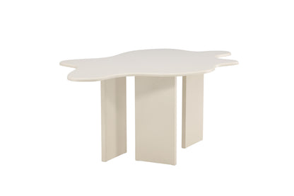 Flower ovalt spisebord - 190 × 123 cm - beige - billede 5