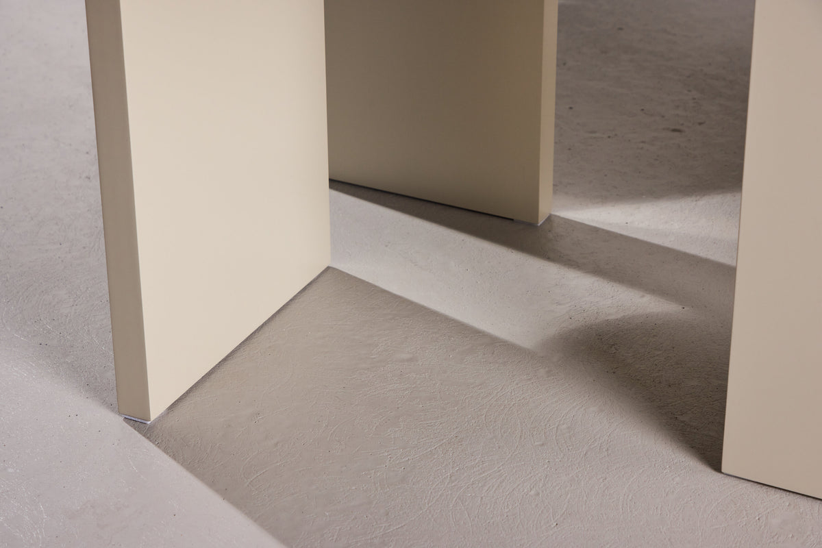 Flower ovalt spisebord - 190 × 123 cm - beige - billede 16