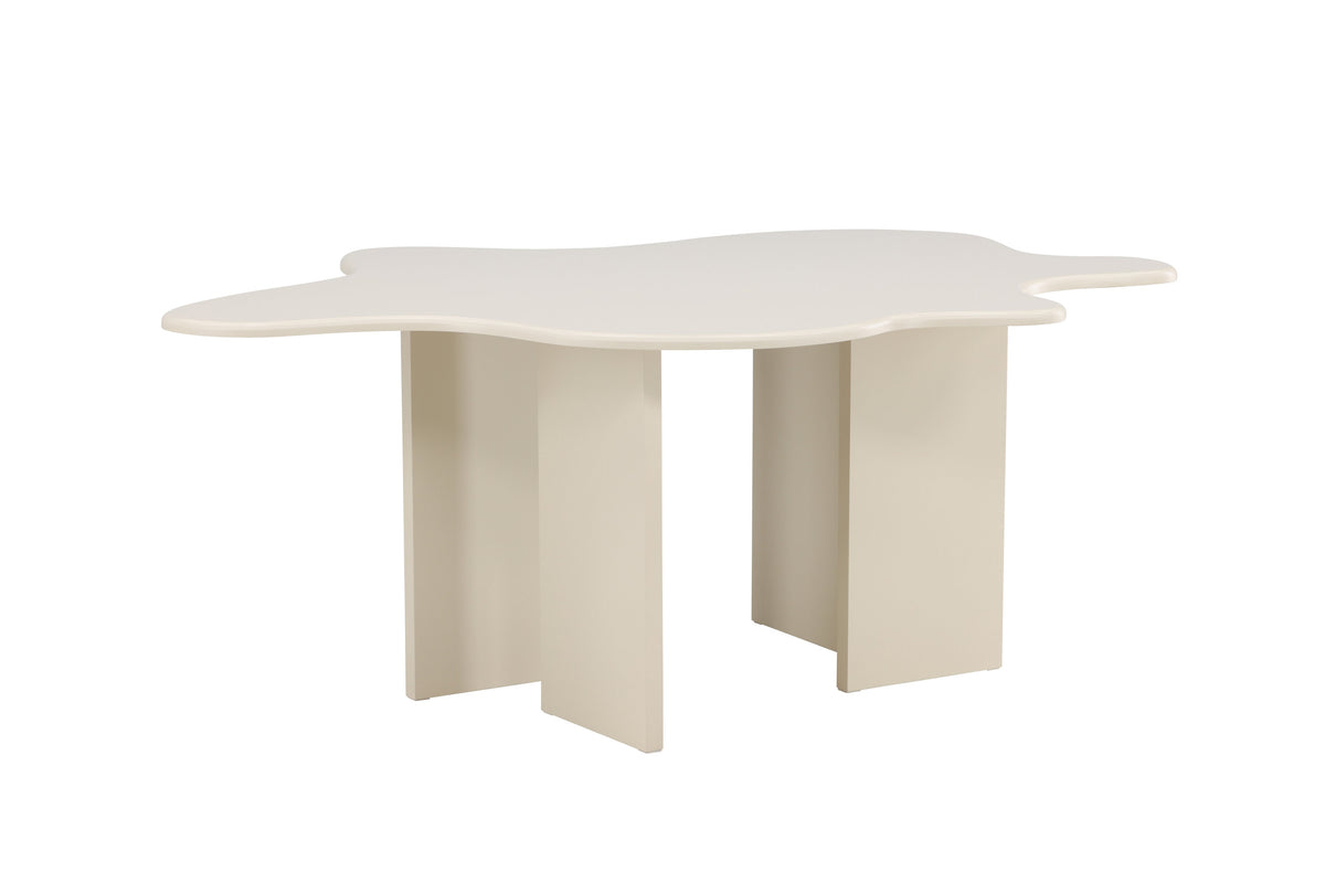 Flower ovalt spisebord - 190 × 123 cm - beige - billede 6