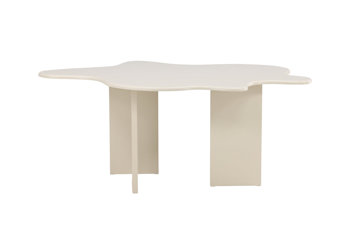 Flower ovalt spisebord - 190 × 123 cm - beige - billede 7