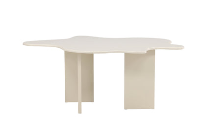 Flower ovalt spisebord - 190 × 123 cm - beige - billede 7