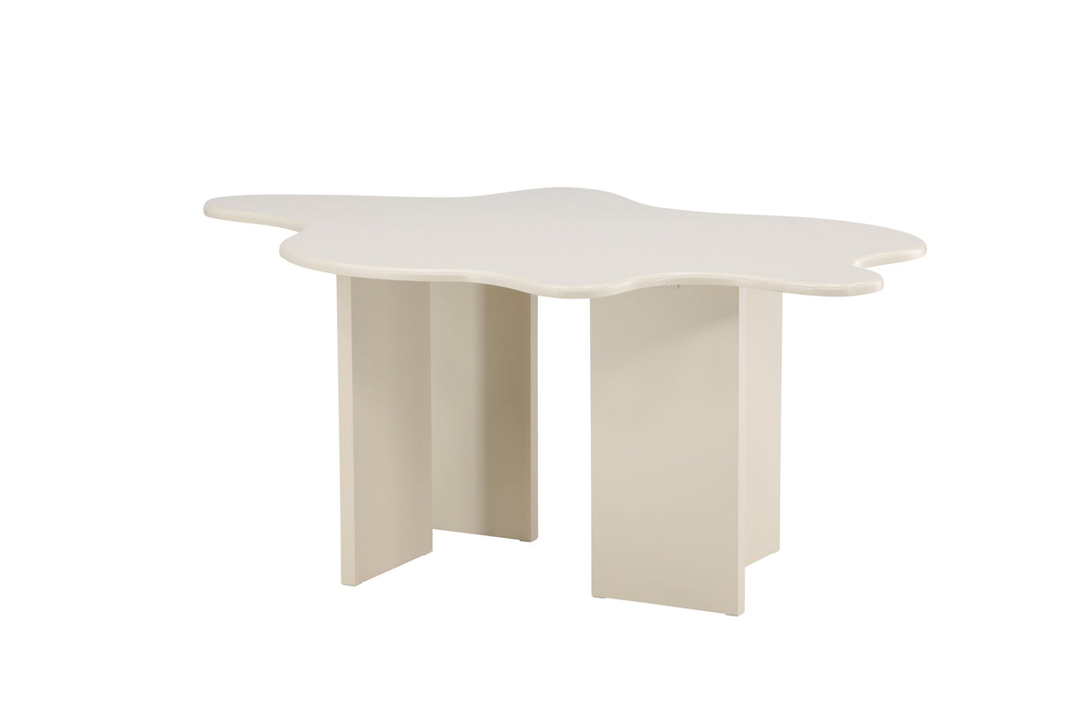 Flower ovalt spisebord - 190 × 123 cm - beige - billede 8