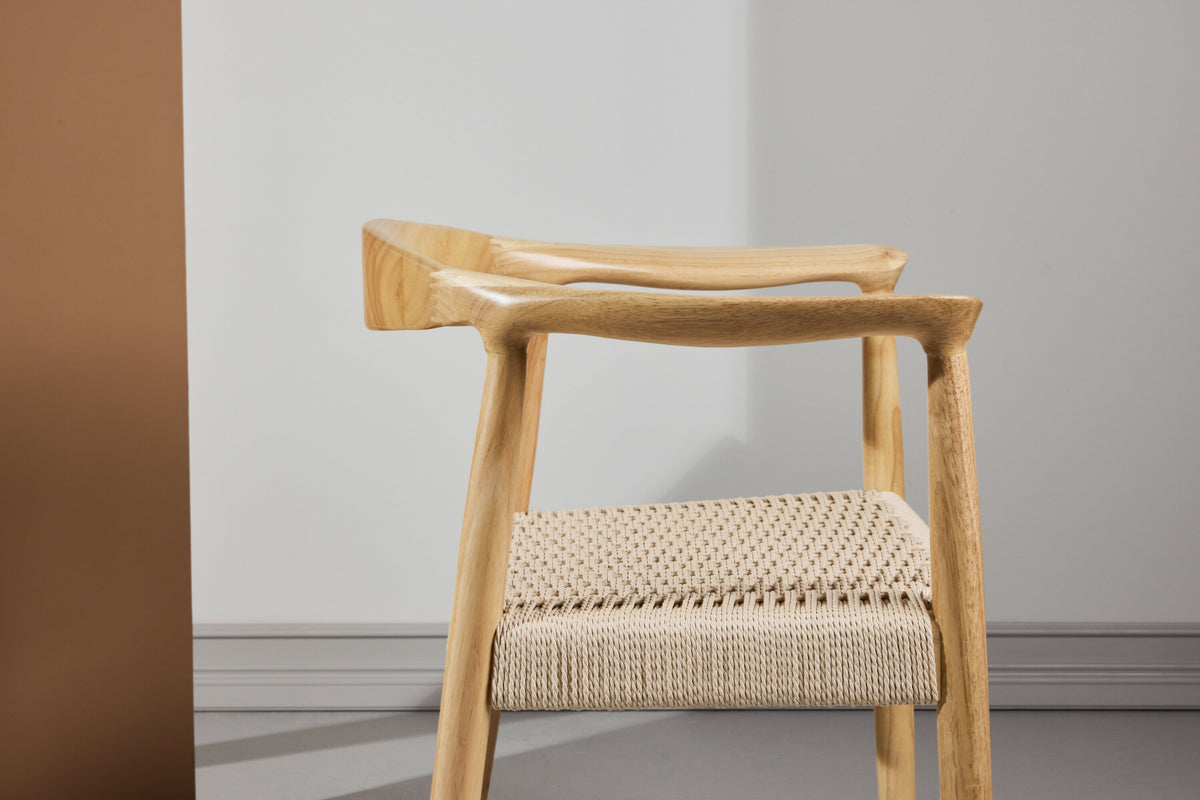 Lovön spisebordsstole - beige, hvidpigmenteret - 2 stk. - billede 17