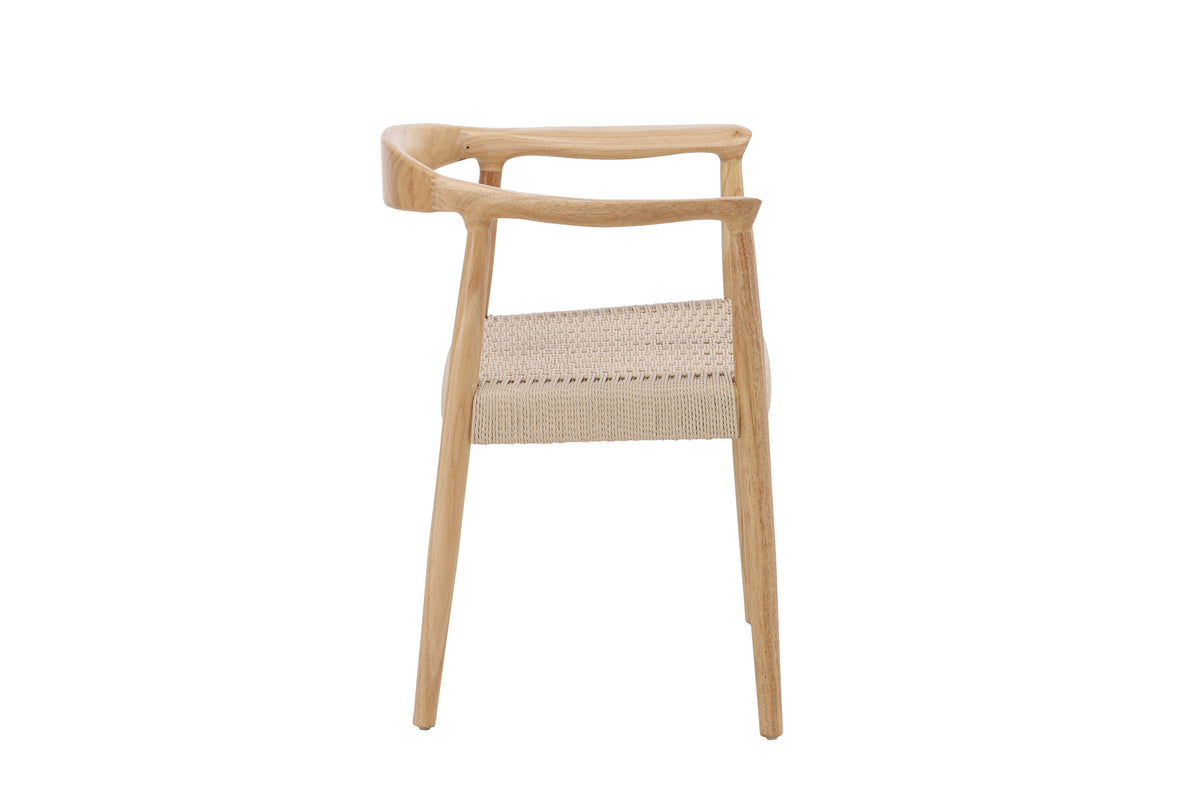 Lovön spisebordsstole - beige, hvidpigmenteret - 2 stk. - billede 10
