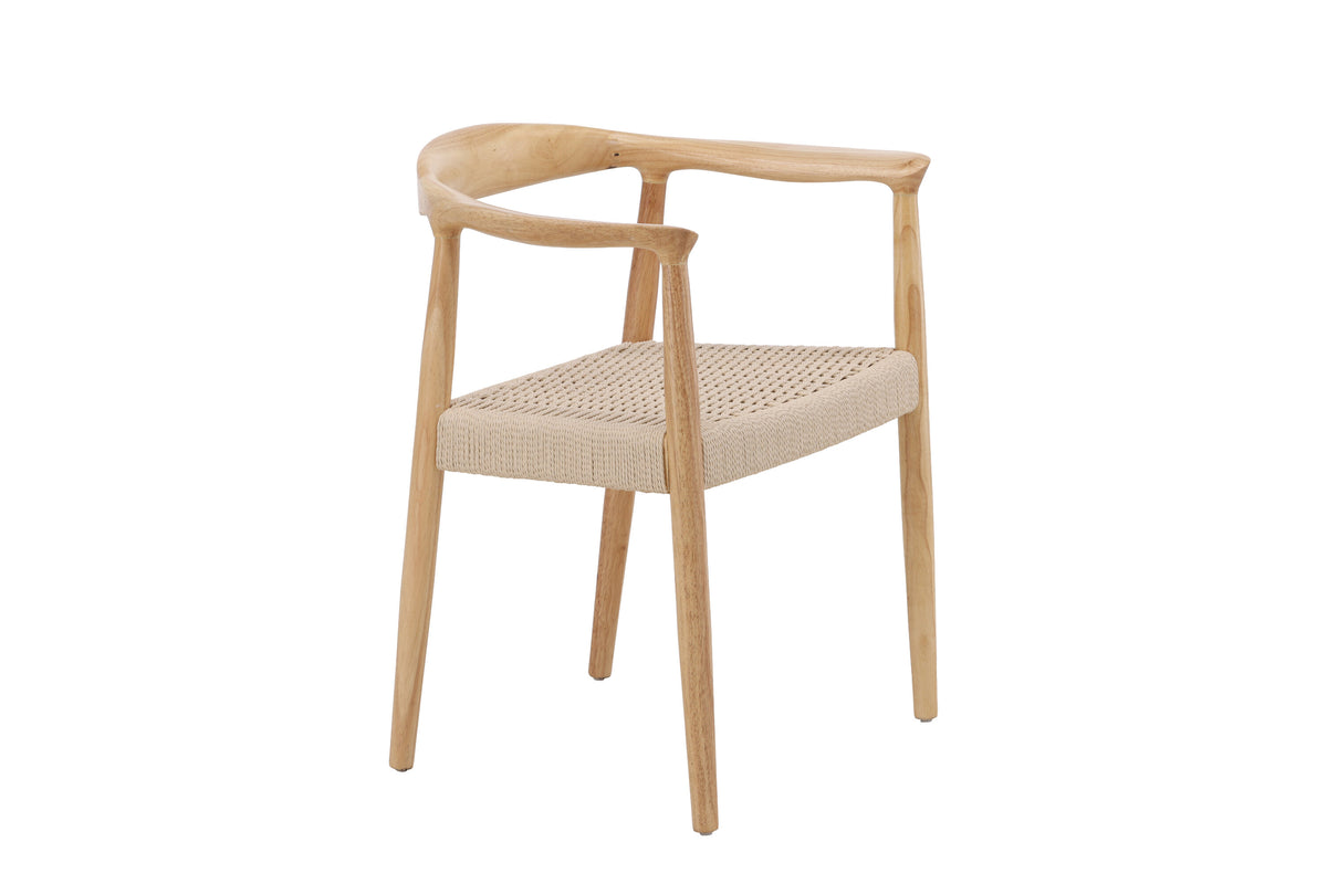 Lovön spisebordsstole - beige, hvidpigmenteret - 2 stk. - billede 11