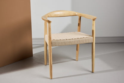 Lovön spisebordsstole - beige, hvidpigmenteret - 2 stk. - billede 13