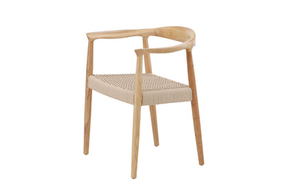 Lovön spisebordsstole - beige, hvidpigmenteret - 2 stk. - billede 3