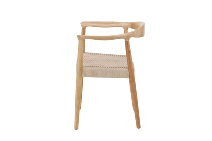 Lovön spisebordsstole - beige, hvidpigmenteret - 2 stk. - billede 4