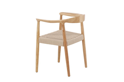 Lovön spisebordsstole - beige, hvidpigmenteret - 2 stk. - billede 5