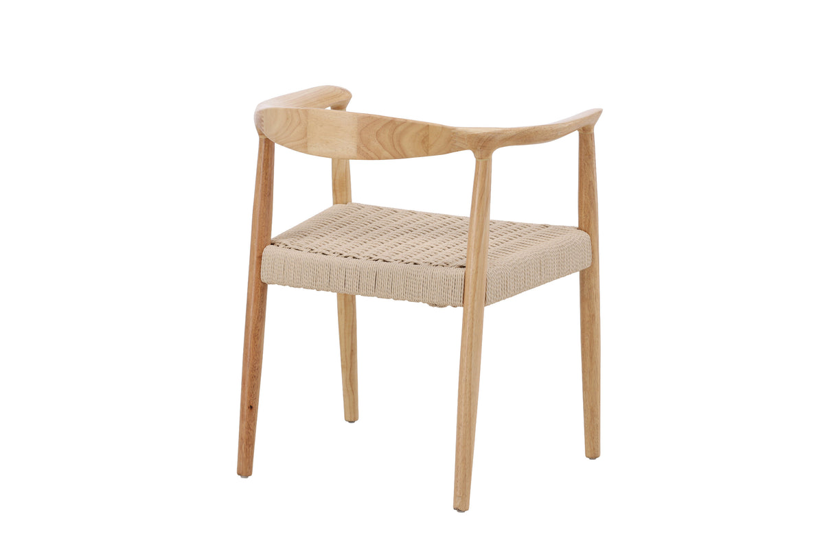 Lovön spisebordsstole - beige, hvidpigmenteret - 2 stk. - billede 8