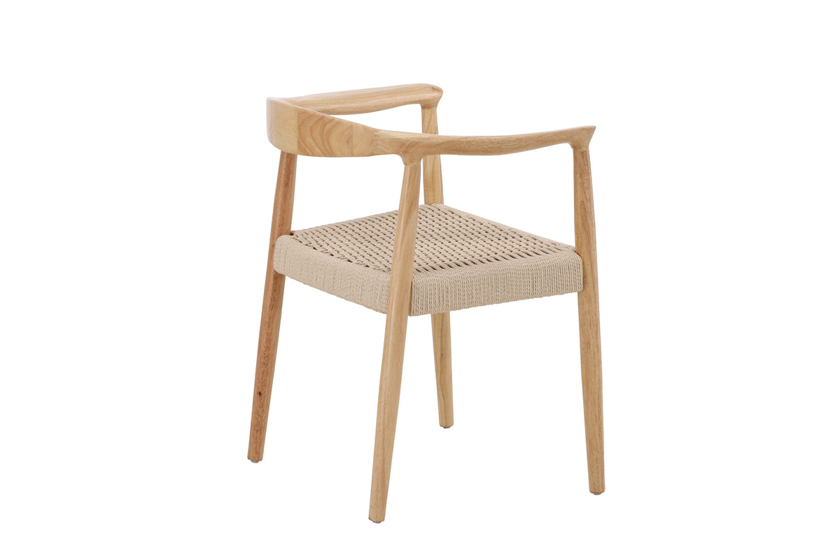 Lovön spisebordsstole - beige, hvidpigmenteret - 2 stk. - billede 9