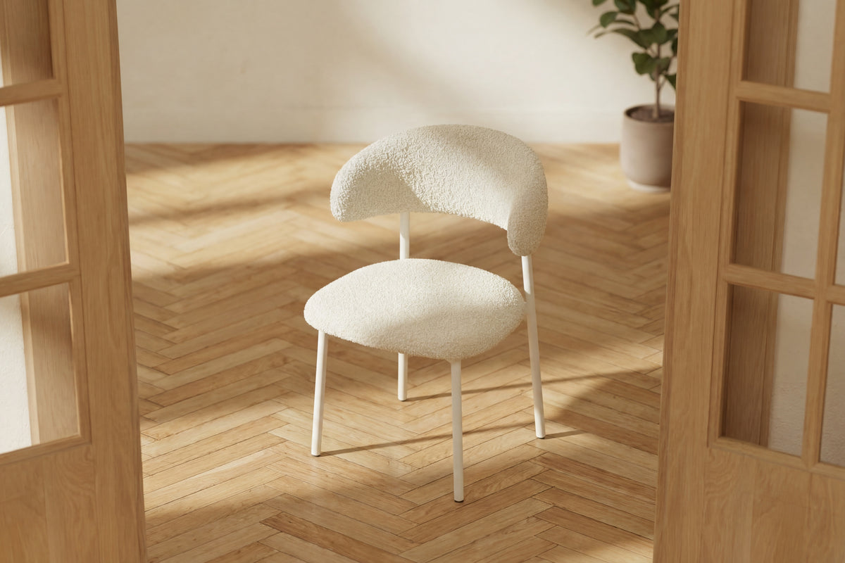 Lillholmen spisebordsstole - beige - 2 stk. - billede 5
