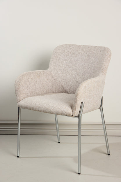 Vätö spisebordsstol - beige, sølv - billede 18