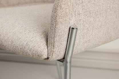 Vätö spisebordsstol - beige, sølv - billede 15