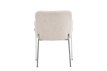 Vätö spisebordsstol - beige, sølv - billede 7