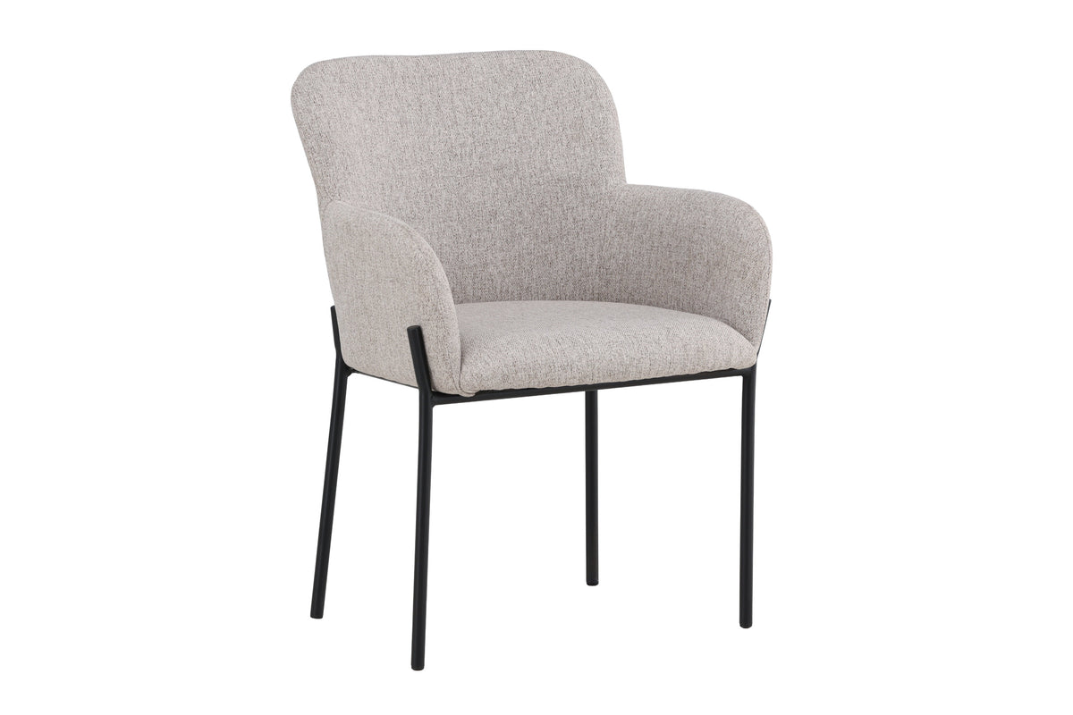 Vätö spisebordsstol - beige, sort - billede 6