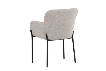 Vätö spisebordsstol - beige, sort - billede 3