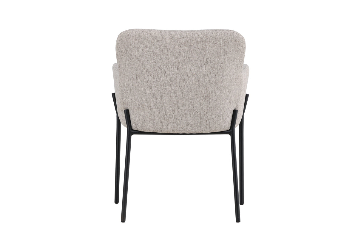Vätö spisebordsstol - beige, sort - billede 4