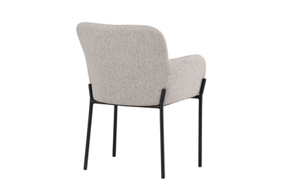 Vätö spisebordsstol - beige, sort - billede 5