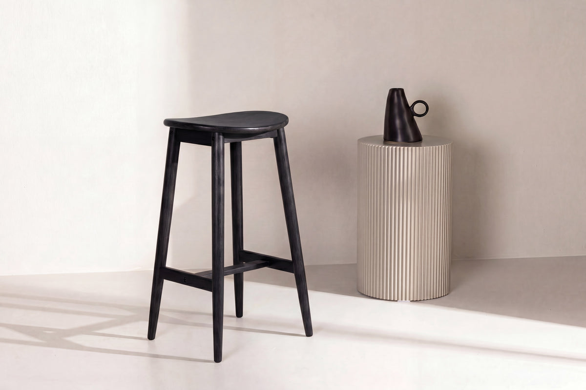 Orust barstol - sort - billede 6