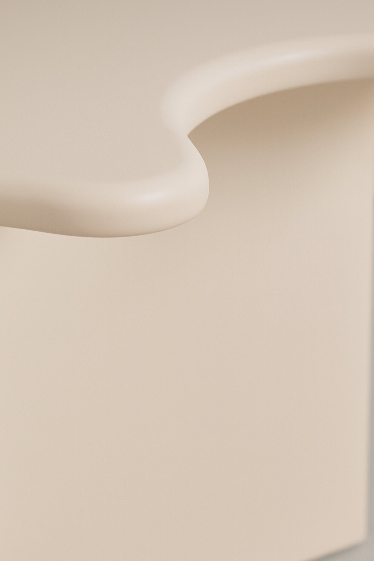 Flower sofabord - 116 × 76 cm - beige - billede 9