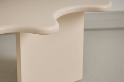 Flower sofabord - 116 × 76 cm - beige - billede 6