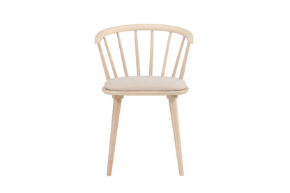 Bobby spisebordsstole - beige, hvidpigmenteret - 2 stk. - billede 1