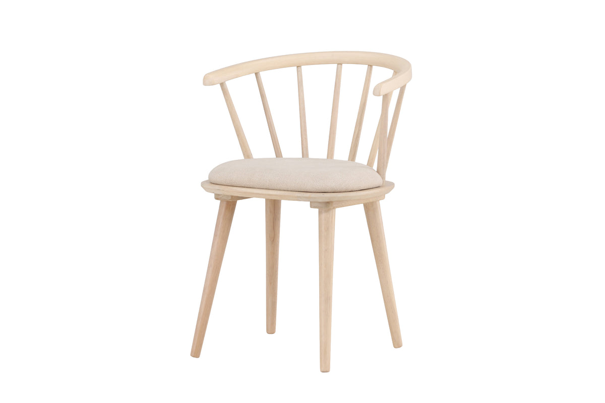 Bobby spisebordsstole - beige, hvidpigmenteret - 2 stk. - billede 2