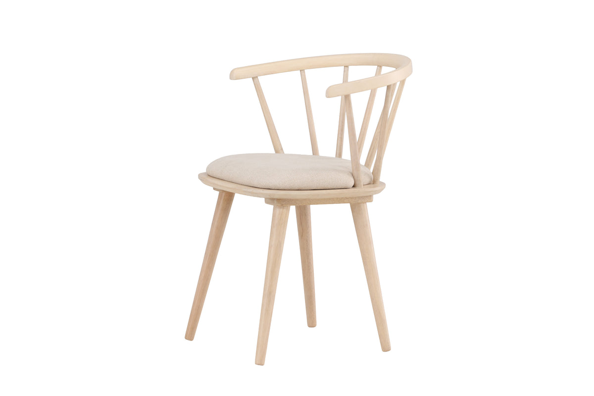 Bobby spisebordsstole - beige, hvidpigmenteret - 2 stk. - billede 3