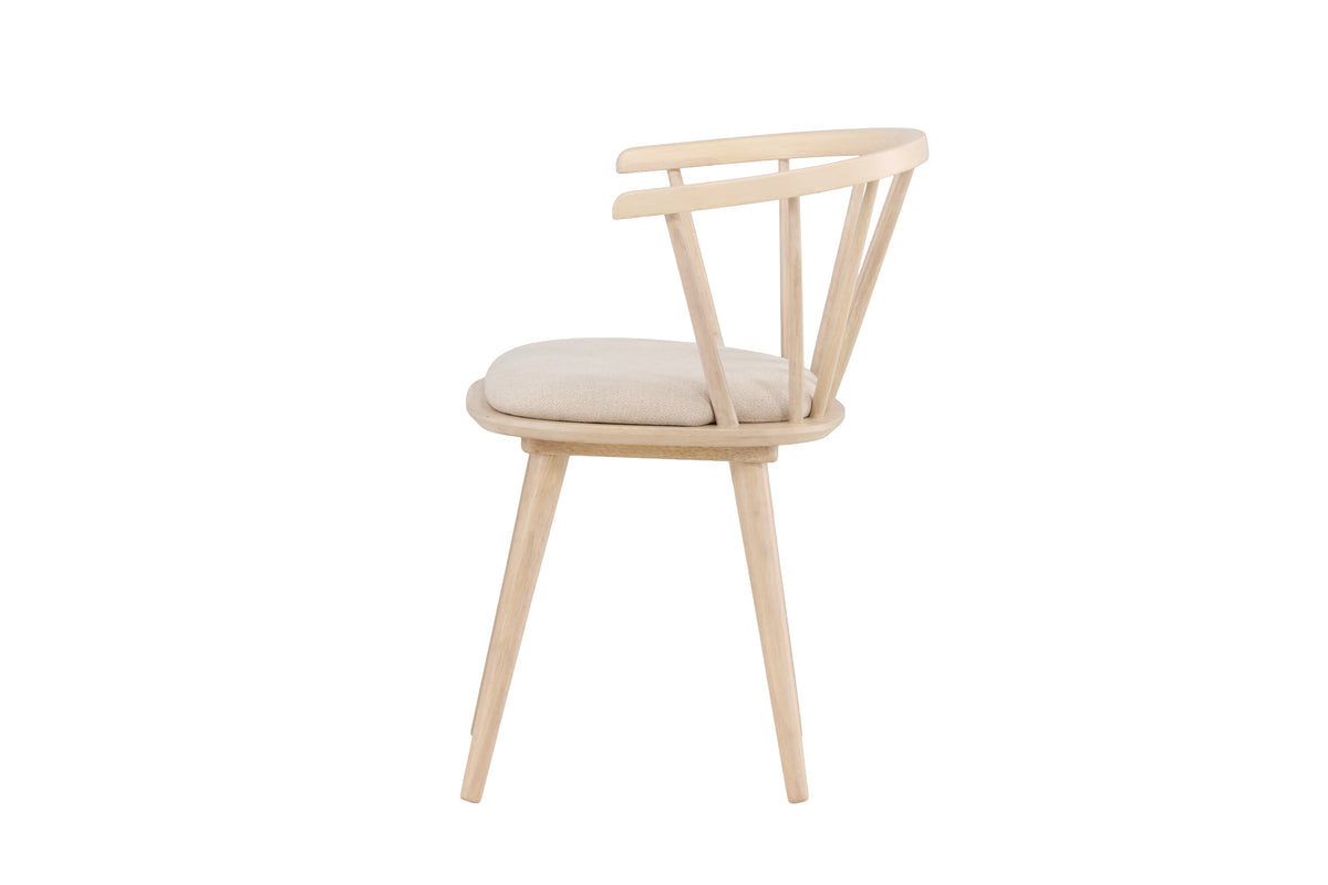 Bobby spisebordsstole - beige, hvidpigmenteret - 2 stk. - billede 4