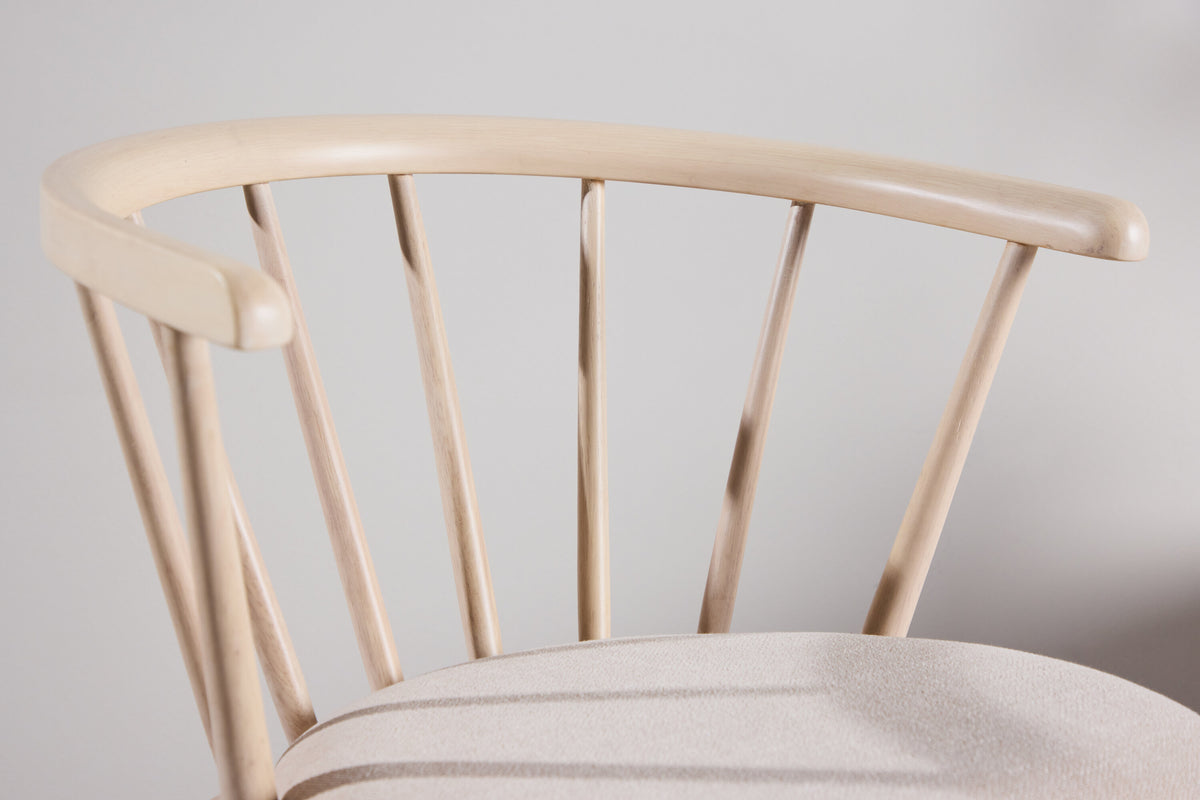 Bobby spisebordsstole - beige, hvidpigmenteret - 2 stk. - billede 15