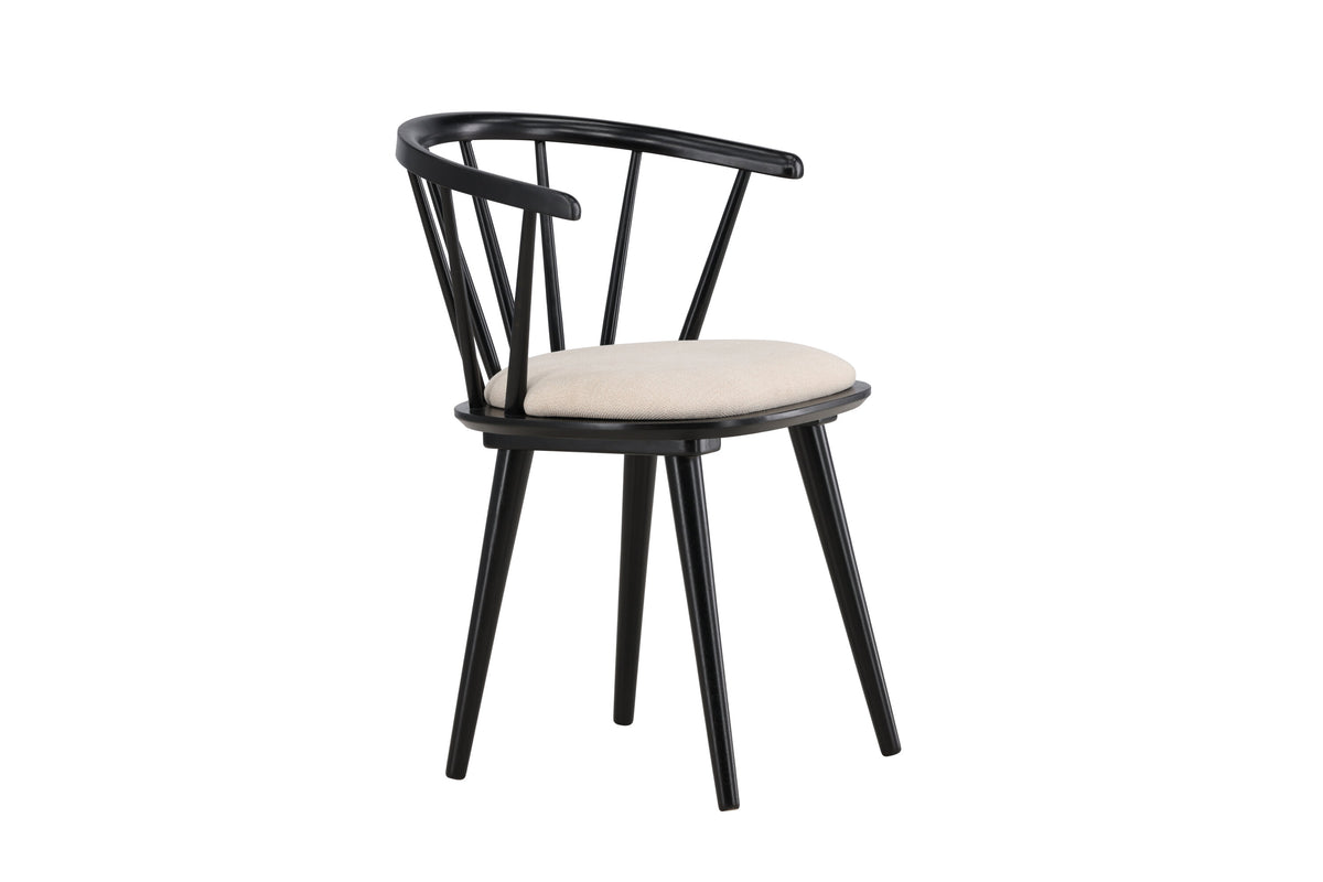 Bobby spisebordsstole - beige, sort - 2 stk. - billede 11