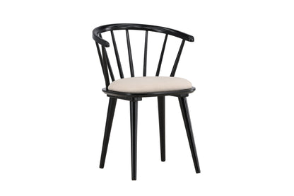 Bobby spisebordsstole - beige, sort - 2 stk. - billede 12