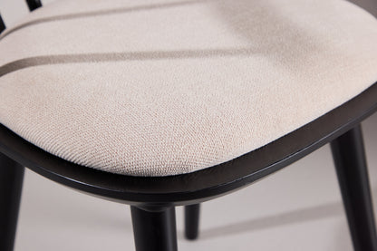 Bobby spisebordsstole - beige, sort - 2 stk. - billede 14