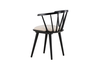 Bobby spisebordsstole - beige, sort - 2 stk. - billede 5