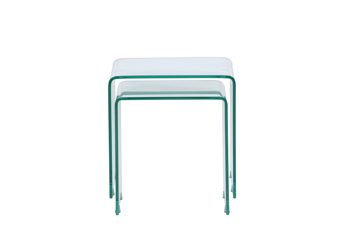 Telemark Sidebordssæt Bord 1: 42cm, Bord 2: 36cm Glas