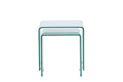 Telemark Sidebordssæt Bord 1: 42cm, Bord 2: 36cm Glas