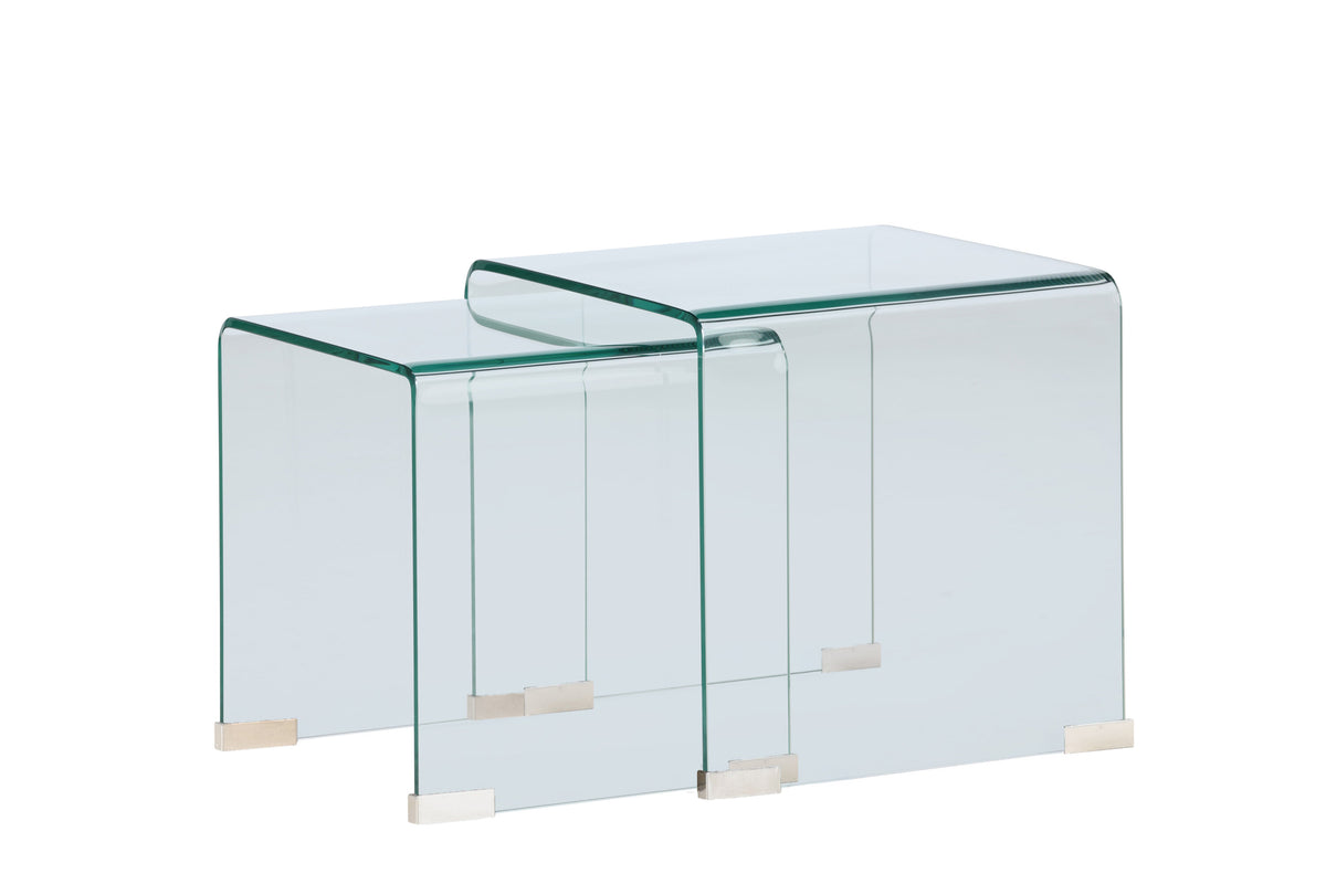 Telemark sidebord - transparent, klar - billede 12
