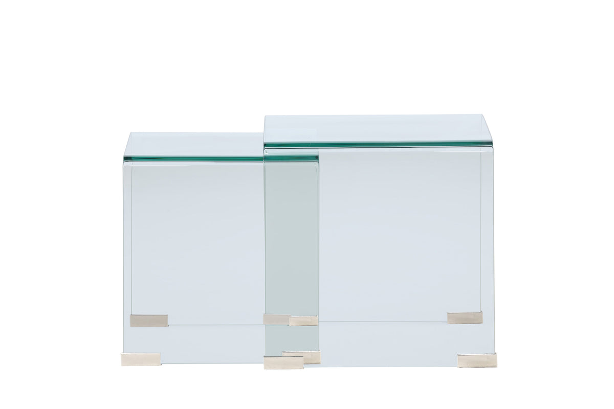 Telemark sidebord - transparent, klar - billede 1