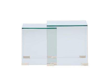 Telemark sidebord - transparent, klar - billede 1