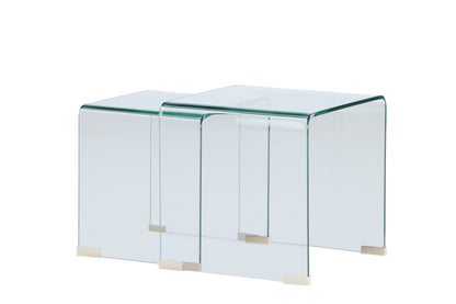 Telemark sidebord - transparent, klar - billede 2