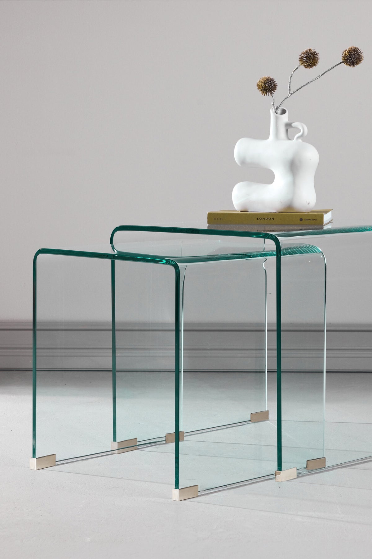 Telemark sidebord - transparent, klar - billede 19