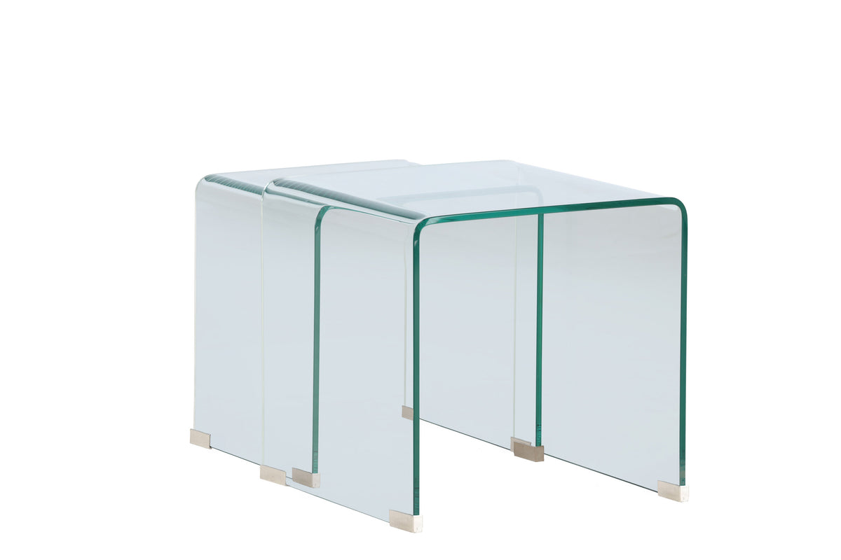 Telemark sidebord - transparent, klar - billede 3