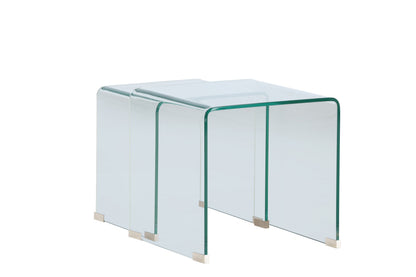 Telemark sidebord - transparent, klar - billede 3