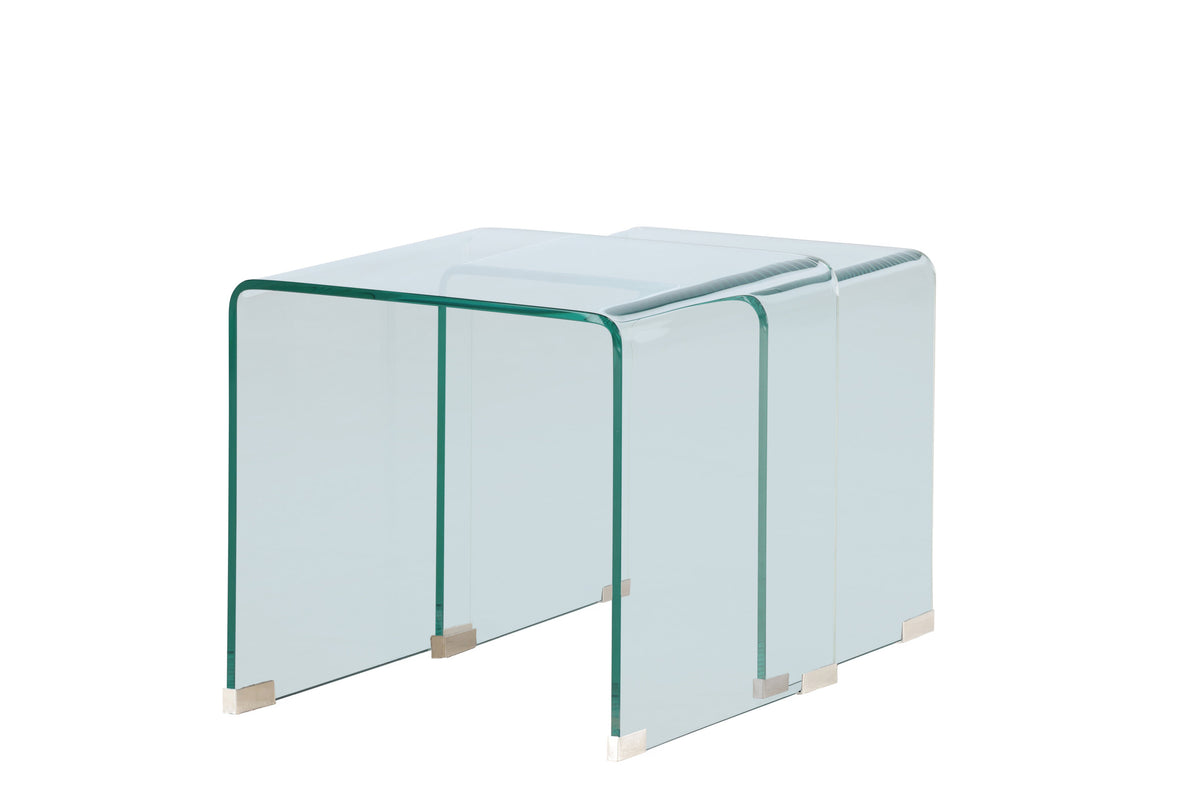Telemark sidebord - transparent, klar - billede 5