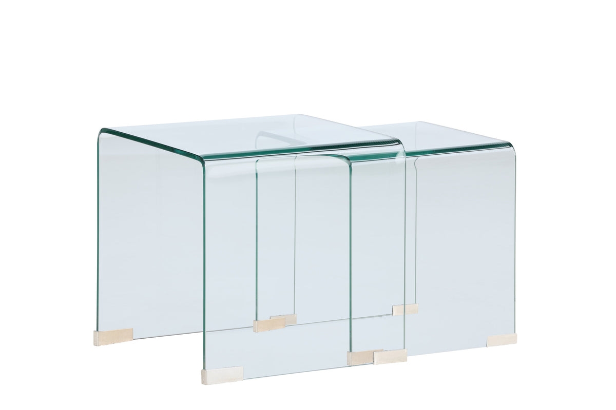 Telemark sidebord - transparent, klar - billede 6