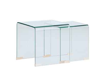 Telemark sidebord - transparent, klar - billede 6